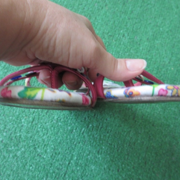 M BY MORENATOM 9B Flip Flops SLINGBACKS PINK women - Picture 2 of 8